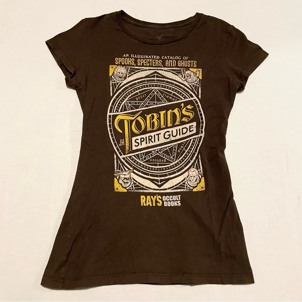 Tobin's Spirit Guide Ghostbusters Womens T-Shirt Size Medium Tee Shirt Tee Fury